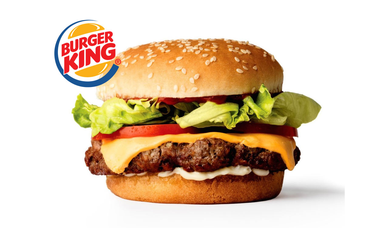 Veg fast food at Burger King